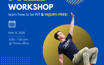 Injury Prevention Workshop Thursday @ Thrive PT!