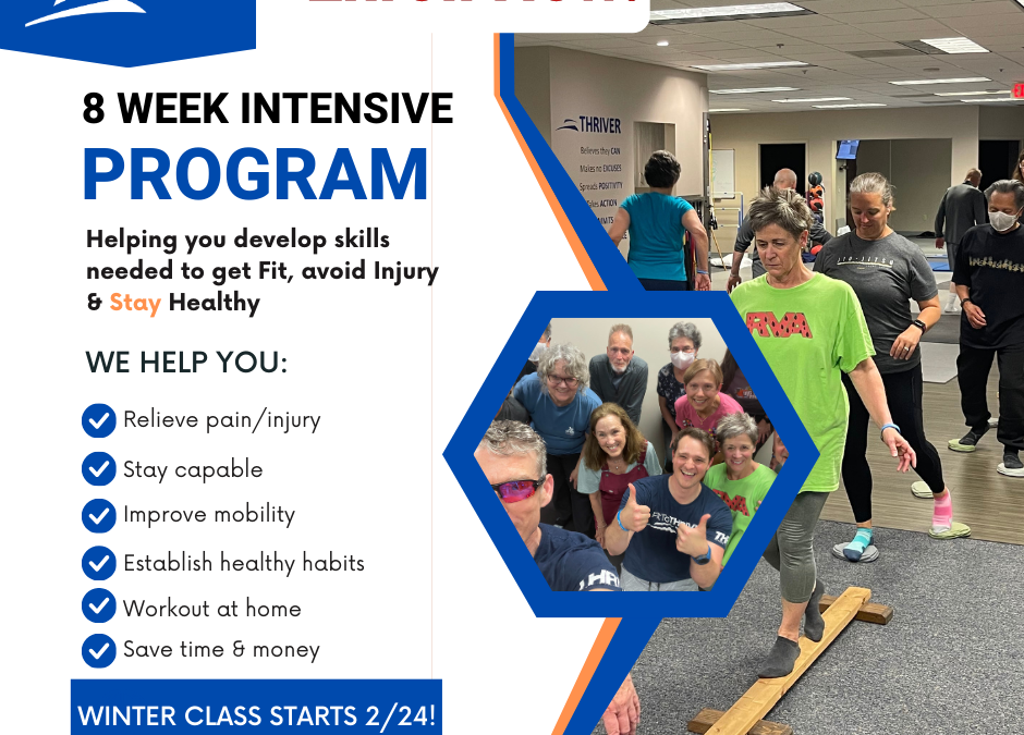 Be Healthy, Fit & Injury-Free Class Starting Soon!